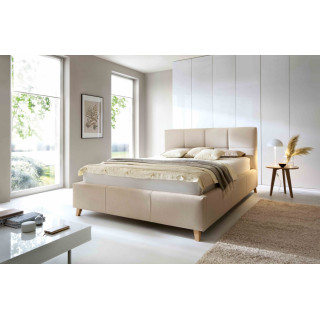 ŁÓŻKO TAPICEROWANE SARA Z POJEMNIKIEM 160X200