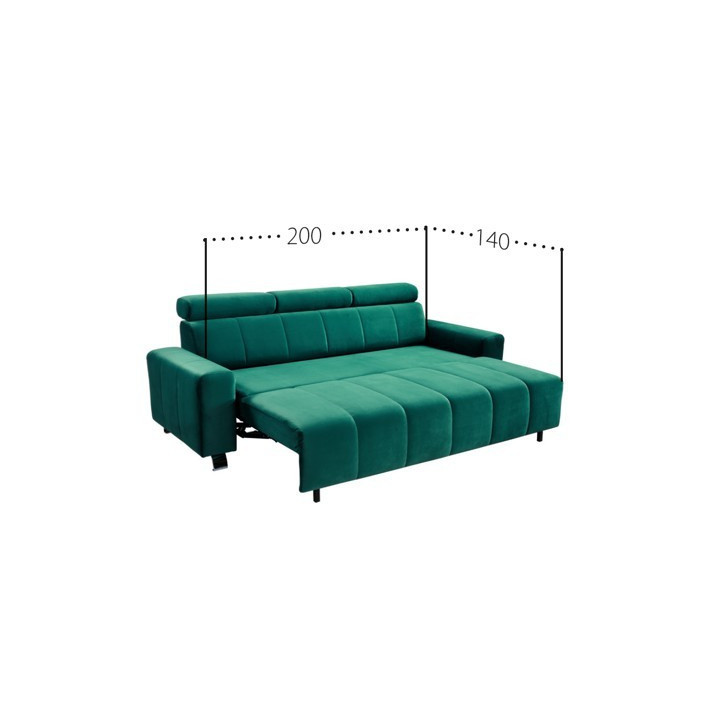 SOFA RUBIO 3F BOK POJEMNIK